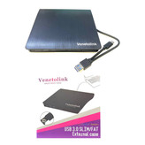 باکس دی وی دی ضخیم اکسترنال با ۲خروجی USB3&TYPE C