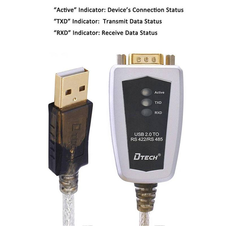تبدیل USB TO RS485/RS422 DTECH 5119