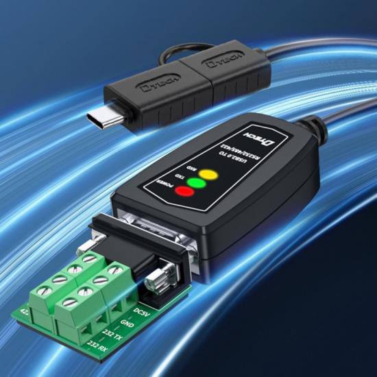 تبدیل USB C/A به  RS232/422/485  دیتک مدل ۵۰۶۸