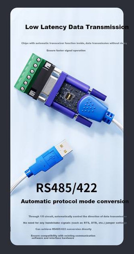 تبدیل USB به RS485/RS422 زدتک ZE750