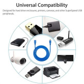 کابل افزایش طول USB3.0 ونتولینک طول ۱/۵ متر