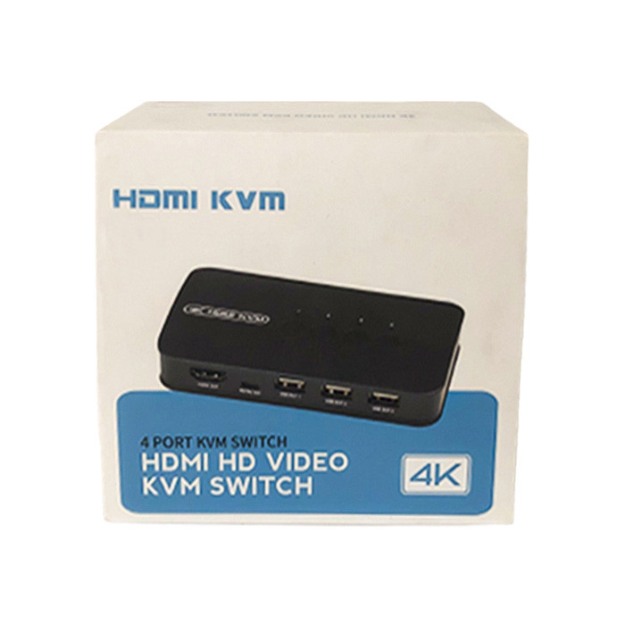 کی وی ام سوئیچ ۴ پورت HDMI 4k دستی ونتولینک مدل HK401